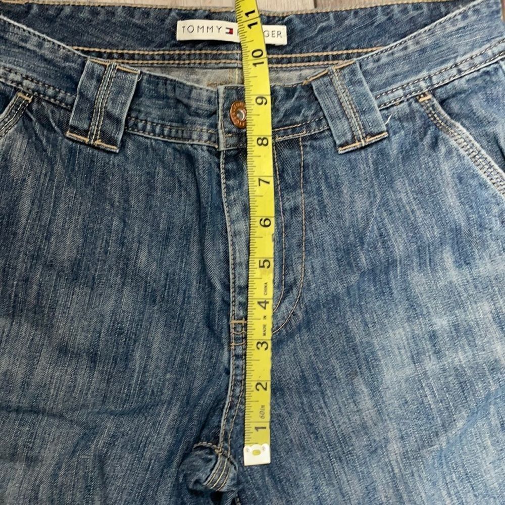 Vintage Tommy Hilfiger Retro Denim Jean Capris Size 4 - Picture 12 of 15